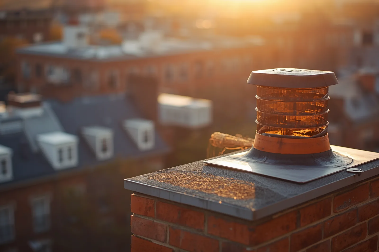 Detail related to chimney crown vs chimney cap: the two parts that fail first on crown h in Crown Heights, Brooklyn