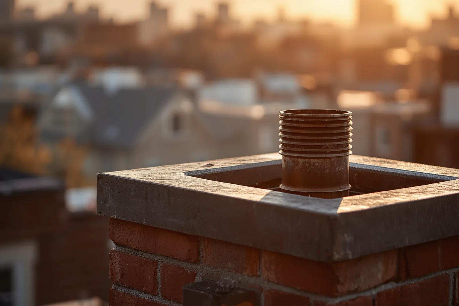 Detail related to winter prep for pre-war building boiler chimneys: a checklist for supe in Crown Heights, Brooklyn